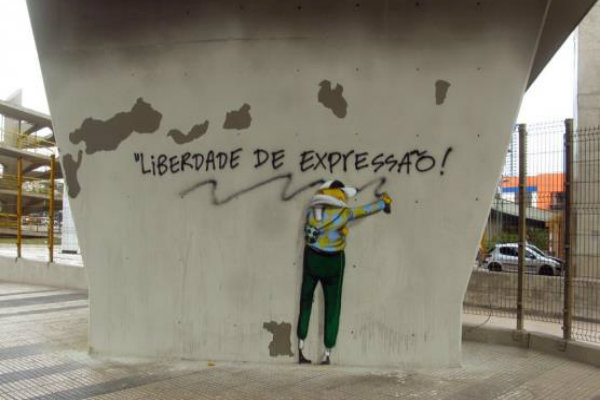 Após remoção de grafites, OsGemeos fazem protesto! | ZonaSuburbana