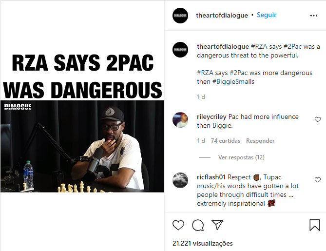 Na opinião de RZA, Tupac era perigoso » ZonaSuburbana